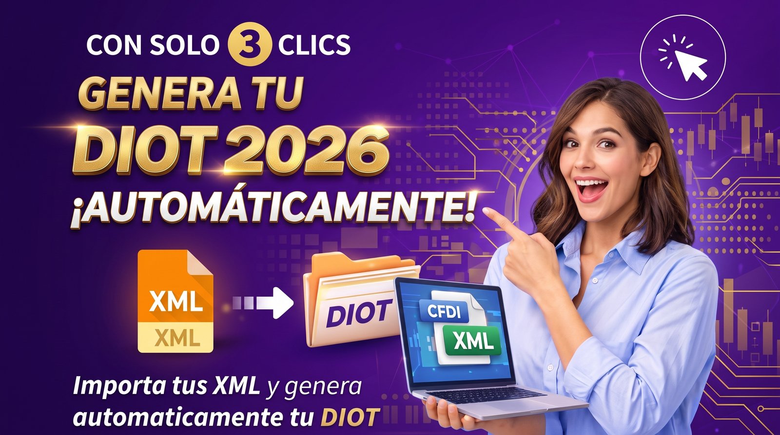 GENERA DIOT AUTOMATICAMENTE 2026 (Importa tus XML)